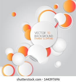 Abstract 3D Paper Infographics