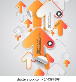Resumen de infografías de papel 3D