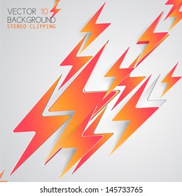Abstract 3D Paper Infographics