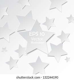 Abstract 3D Paper Vector Background