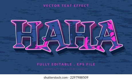 Abstract 3d Pink In Dark Grunge Editable Text Effect Design. Effect Saved In Graphic Style