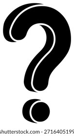 Abstractas signos de interrogación y exclamación en 3D, perfectos para proyectos de diseño creativos y expresivos.