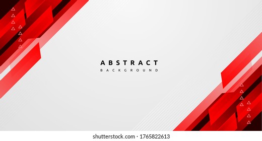 Abstract 3d red background with blank space of paper layer