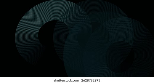 Renderização 3D abstrata de um padrão de onda com pontos e esferas