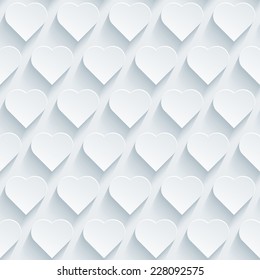 Abstract 3d seamless background. See others in a Perforated Paper Set. Vector EPS10.