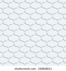 Abstract 3d seamless background. See others in a Perforated Paper Set. Vector EPS10.
