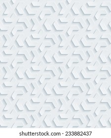 Abstract 3d seamless background. Vector EPS10. See others in a Perforated Paper Set. 