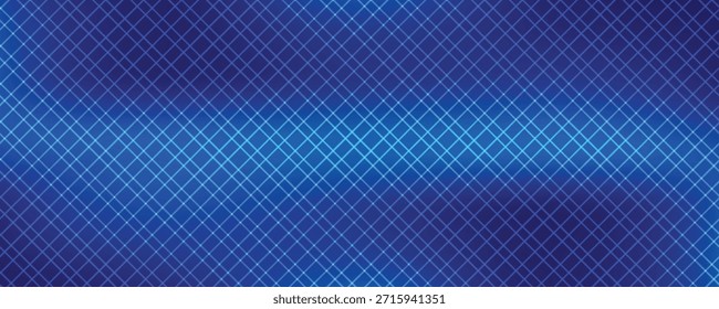 Diseño de fondo azul de líneas cortadas brillantes Abstractas 3D, diseño moderno