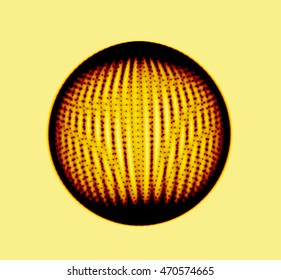 Abstract 3D sphere spiral shape