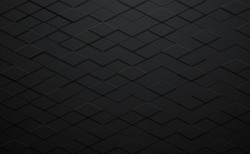 Abstract 3d Texture Vector Black Square  Pattern Background,grunge Surface-illustration Wallpaper.