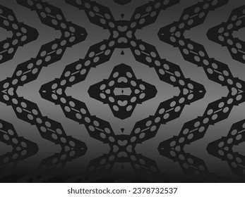 Abstract 3d texture vector black modern pattern background, grunge surface illustration wallpaper.