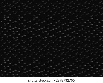 Abstract 3d texture vector black modern pattern background, grunge surface illustration wallpaper.