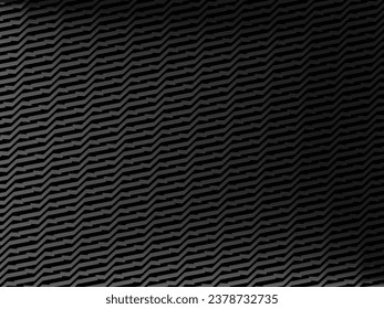 Abstract 3d texture vector black modern pattern background, grunge surface illustration wallpaper.