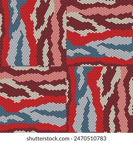 Abstract, 3D, textured, colored background.