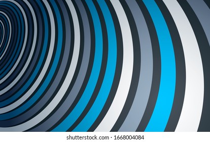 Abstract 3D trendy modern lines in perspective vector background, dimensional design cool element, funky style layout for ads posters banners and covers, perfect abstraction.