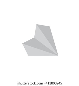 Abstract 3D Triangle Vector 