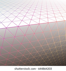 Abstract 3D triangles pattern background 
Eps 10 stock vector illustration 