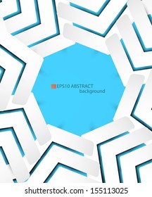 abstract 3d vector background