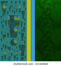 Abstract 3D vector background (design). Eps-10.