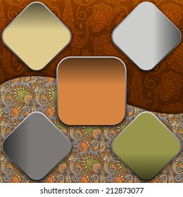 Abstract 3D vector background (design). Eps-10.