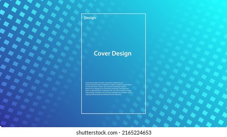Abstract 3D vector background with dimensional blue geometric elements and modern depth effects. Editable EPS 10 file perfect for tech branding, digital presentations, and innovative cover designs