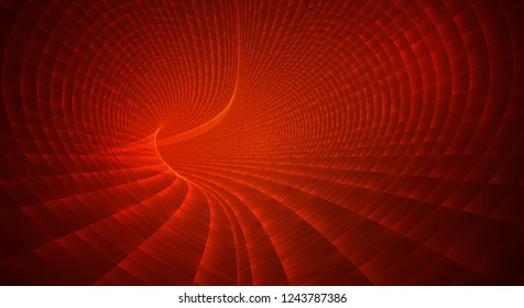 Abstract 3d vector background. space flashes, tunnel and whirlwinds.