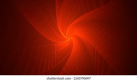Abstract 3d vector background. space flashes, tunnel and whirlwinds.