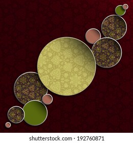 Abstract 3D vector design. Eps-10.
