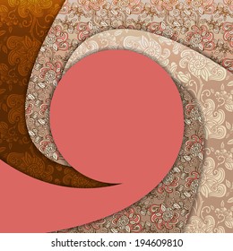 Abstract 3D vector design. Eps-10.