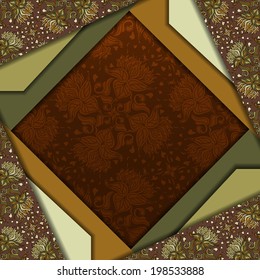 Abstract 3D vector design. Eps-10.