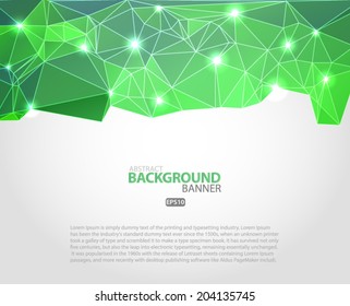 Abstract 3D vector geometric colorful background Vector EPS 10 illustration.