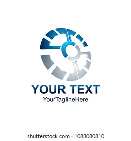 Abstract 3d vector icon such logo for your business. Vector illustration