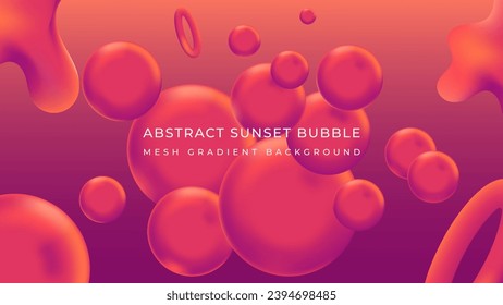 abstract 3d vintage color bubble landing page background design, for background, landing page, homepage, backdrop, banner, poster, etc.
4K banner vector design