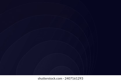 Abstract 3D wave shape background design element for banner advertising website layout