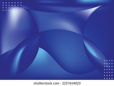 abstract 3D wave template background