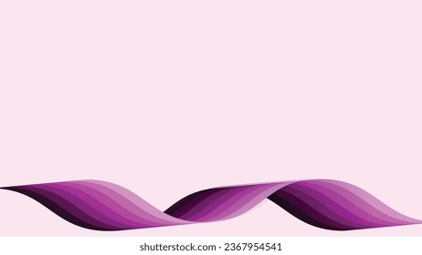 Resumen del fondo de la línea ondulada 3d para su proyecto creativo. Este sencillo fondo de línea ondulada puede hacer su trabajo más interesante y significativo.
