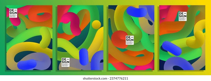 abstract 3d worm neon color cover and poster design, for album cover, book cover, poster, flyer, social media post, ppt, magazine, catalog, etc.
A4 size vector design