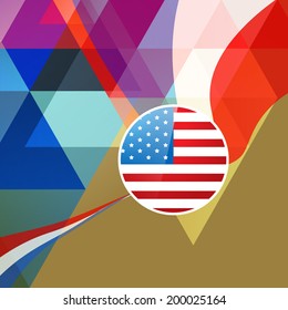 abstract 4th of july background