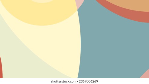 abstract 70s 80s vintage retro organic background colorful