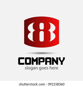 Abstract 8 logo Symbol 
