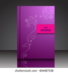 Abstract  A4  background brochure flyer  eps10 vector illustration 9