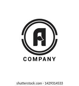 Abstract ABC alphabet. Letter A. Vector illustrations for Business logos, icons and symbols.