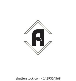 Abstract ABC alphabet. Letter A. Vector illustrations for Business logos, icons and symbols.