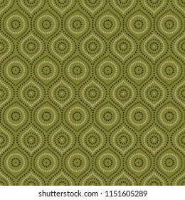 Abstract Aboriginal dot painting in vector format.