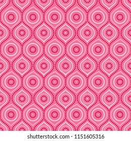Abstract Aboriginal dot painting in vector format.