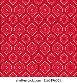 Abstract Aboriginal dot painting in vector format