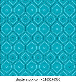 Abstract Aboriginal dot painting in vector format