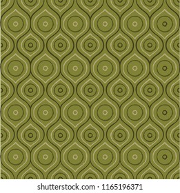 Abstract Aboriginal dot painting in vector format