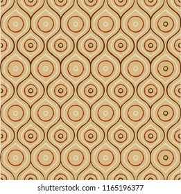 Abstract Aboriginal dot painting in vector format