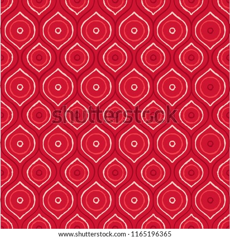 Abstract Aboriginal dot painting in vector format